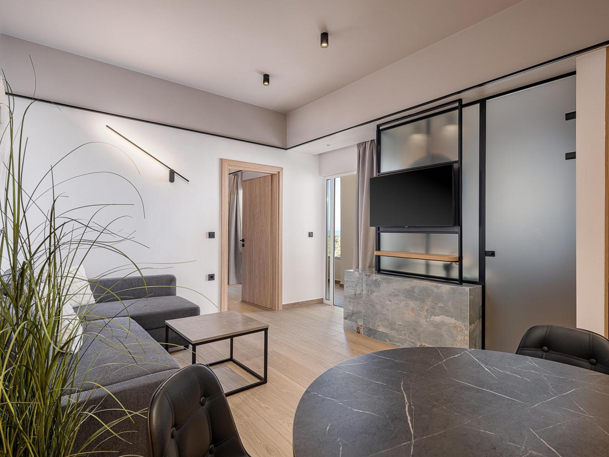 Alexia Beach Hotel Agia Marina  ภายนอก รูปภาพ