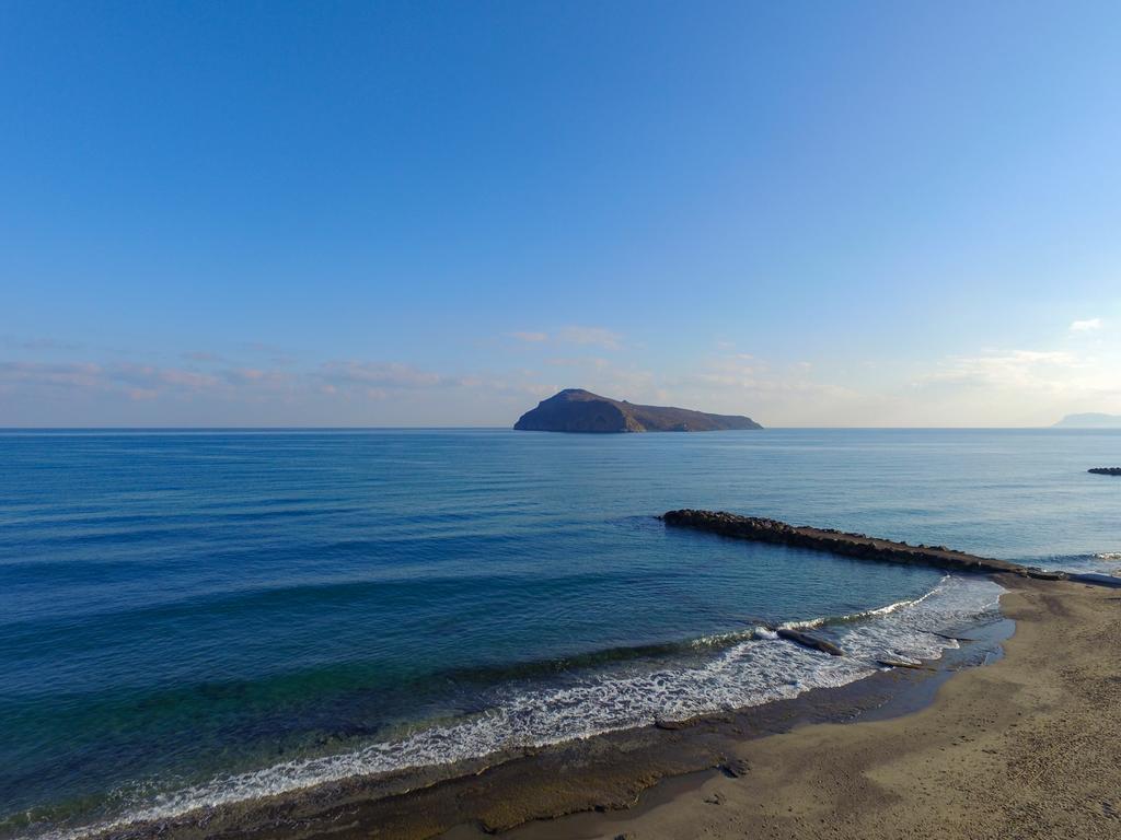 Alexia Beach Hotel Agia Marina  ภายนอก รูปภาพ